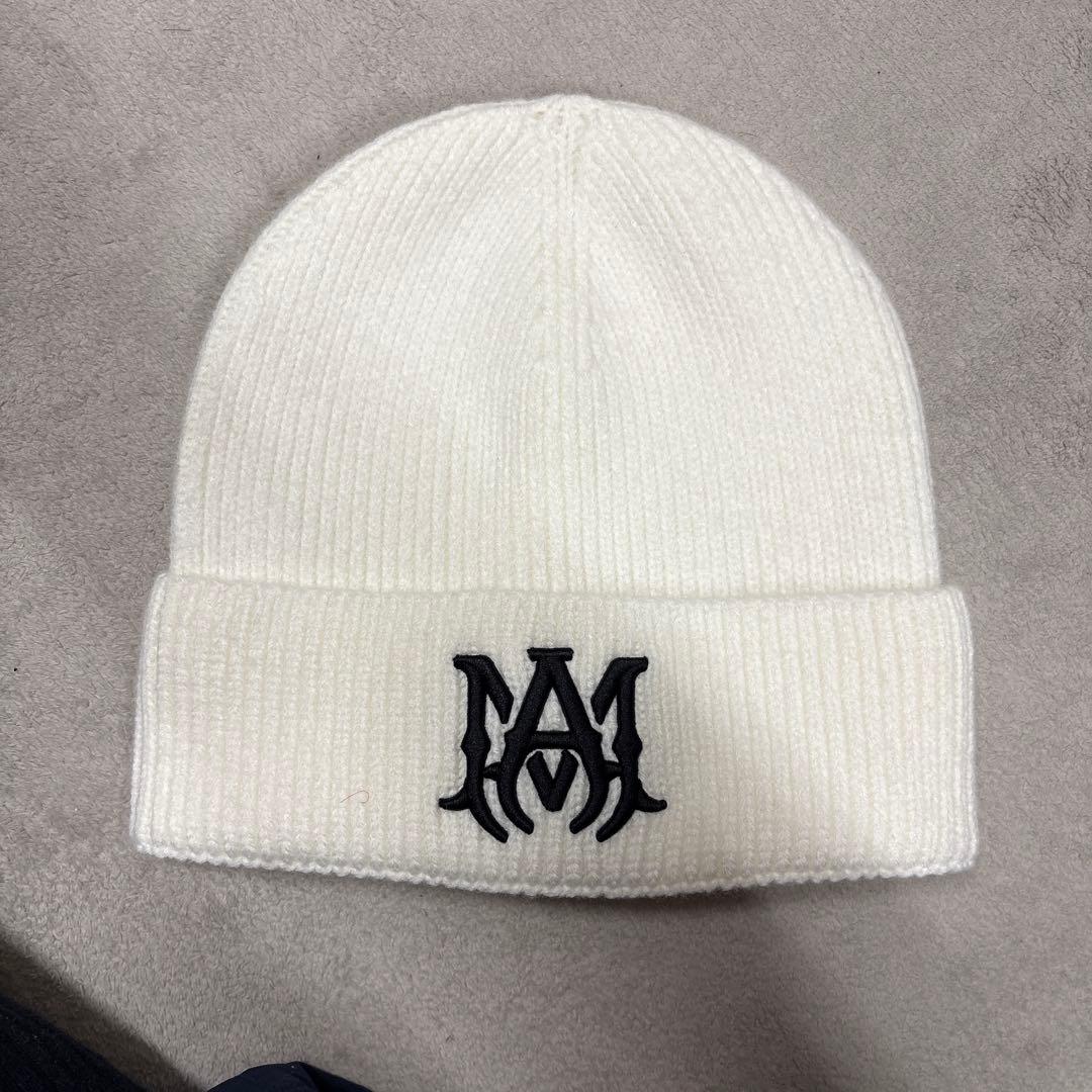 AMIRI ホワイトニット帽