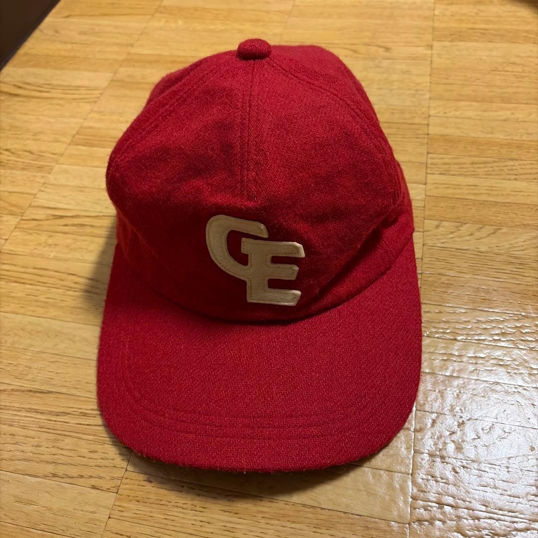 GOOD ENOUGH 初期　フェルト　グッドイナフ　ウールキャップ　レッド