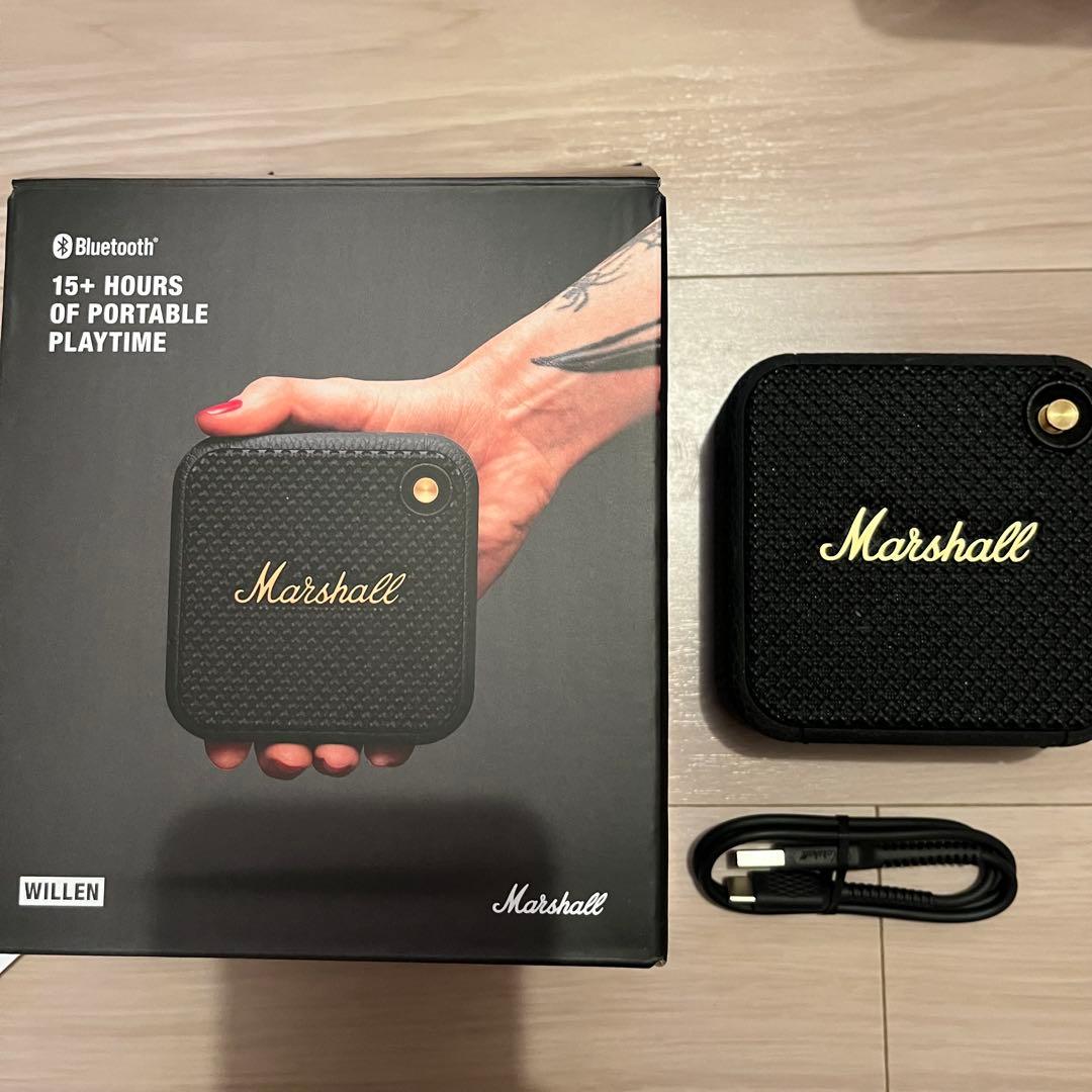 Marshall willen ワイヤレススピーカー ブラック