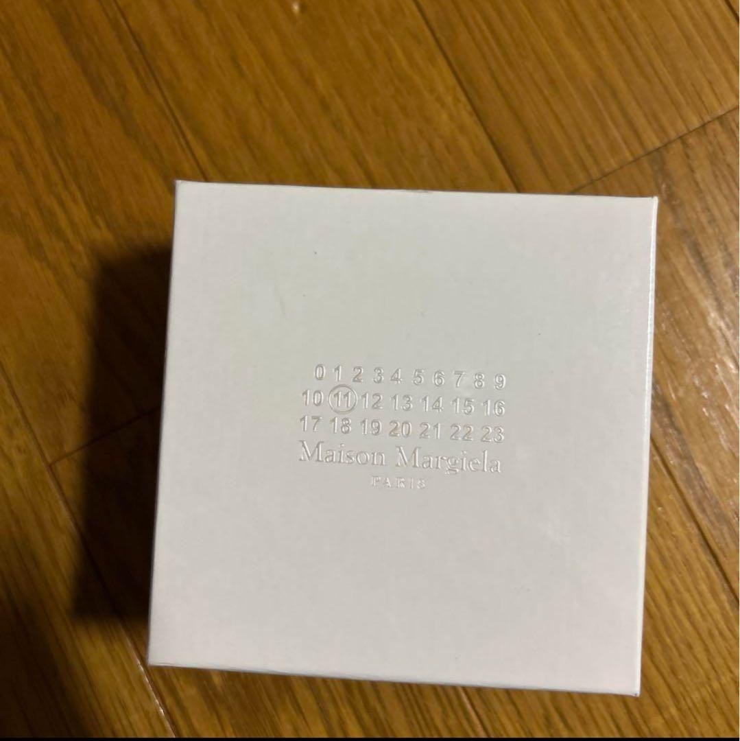 メゾンマルジェラ シルバー バングル ブレスレット