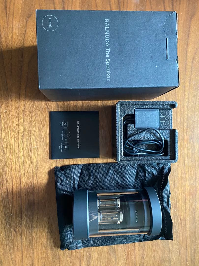 バルミューダ ザ・スピーカー ブラック Bluetoothスピーカー