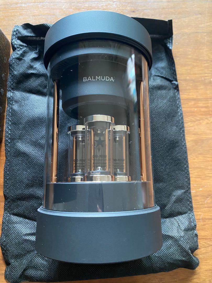 バルミューダ ザ・スピーカー ブラック Bluetoothスピーカー