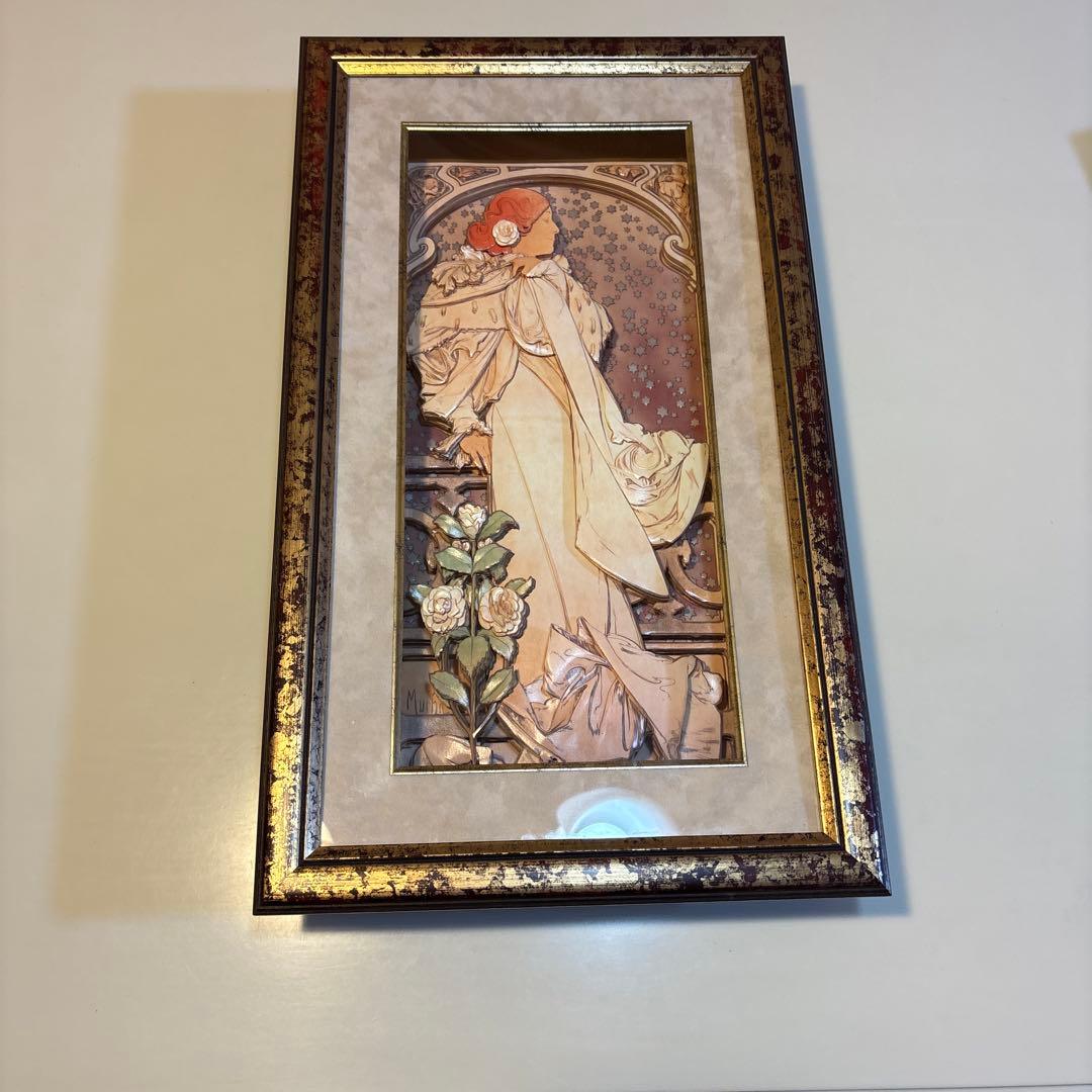 ミュシャのシャドーボックス