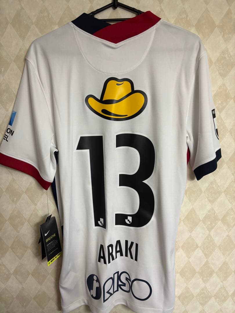 鹿島アントラーズ　荒木遼太郎　アウェイユニフォーム　M 新品