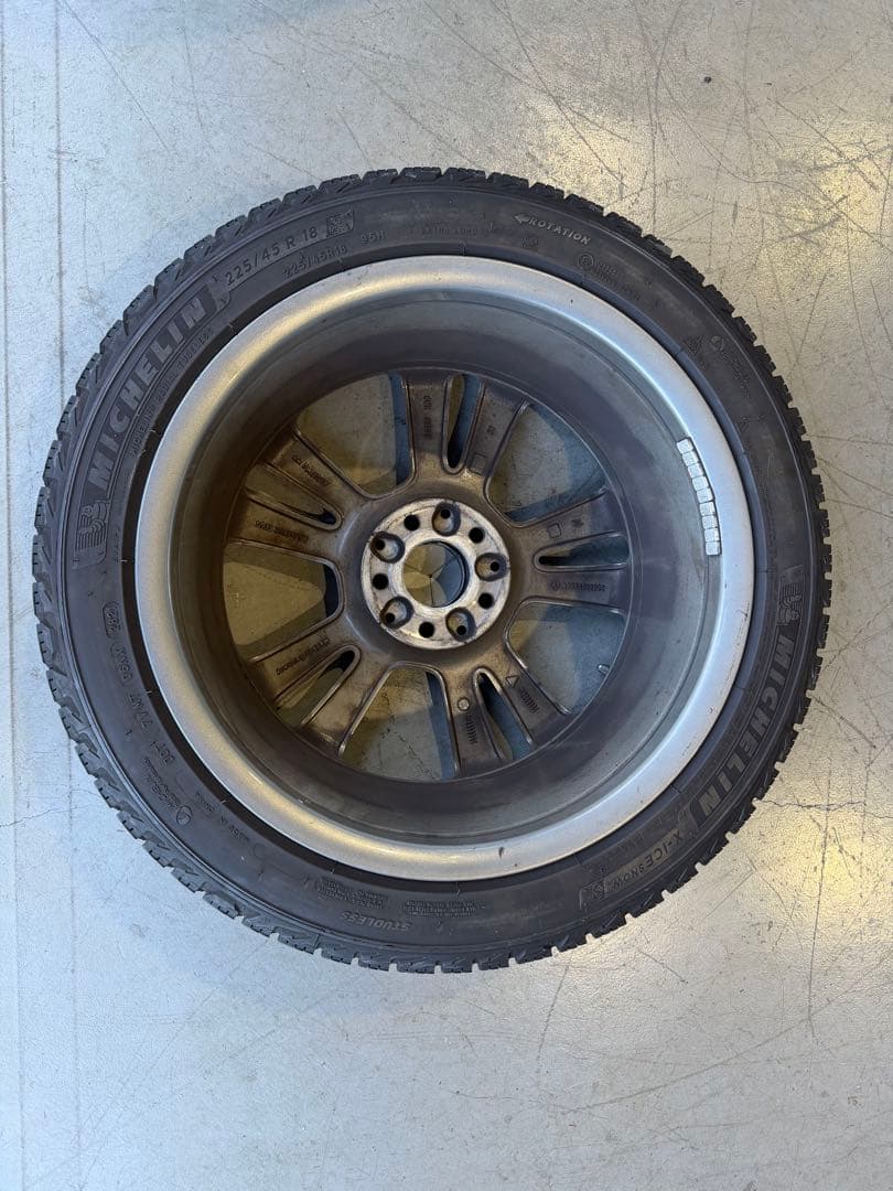 m*m様 ベンツC220d スタッドレスタイヤホイールセット