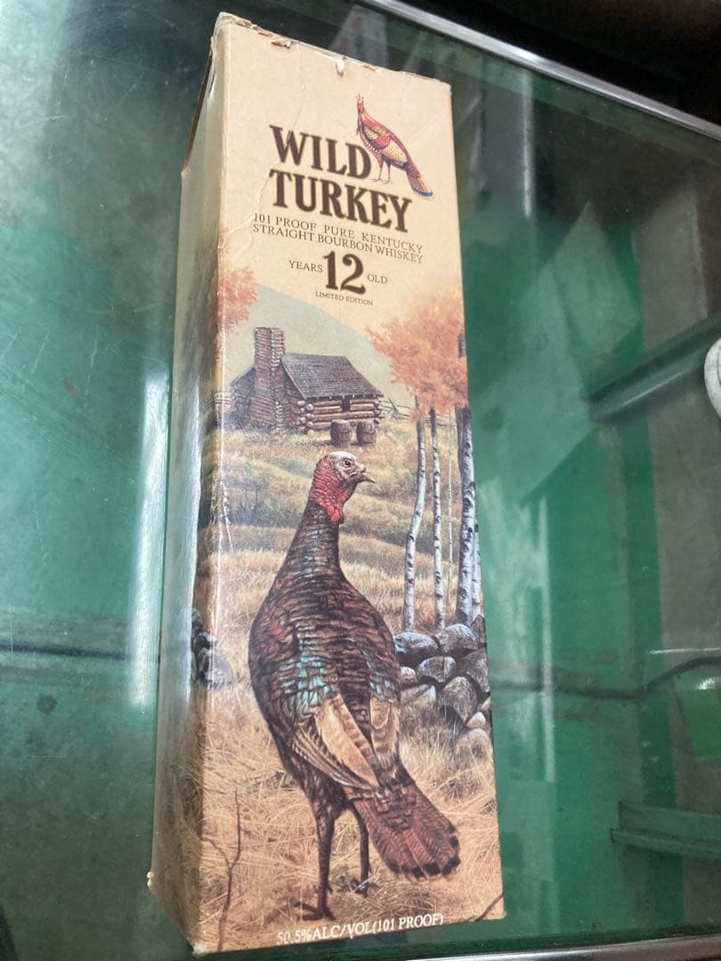 ワイルドターキーWILD TURKEY 12年 ウイスキー　古酒