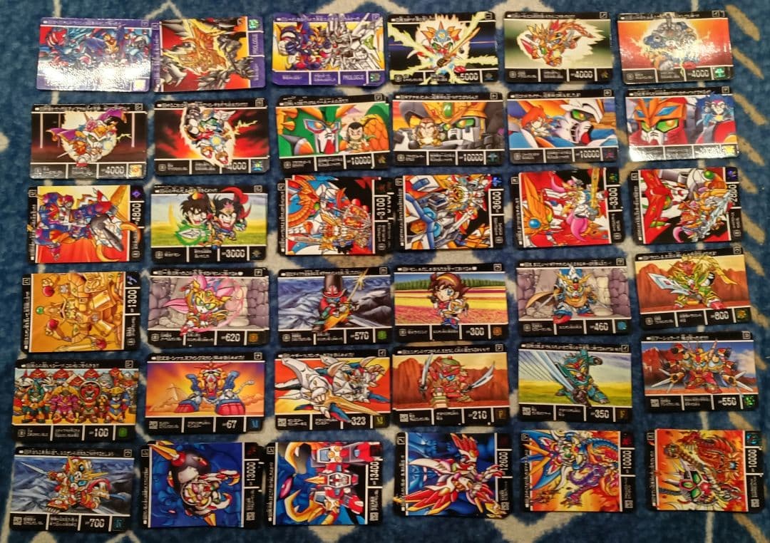 SDガンダム外伝　黄金神話（ゴールドサーガ）Ⅳ　カードダス　1995年製