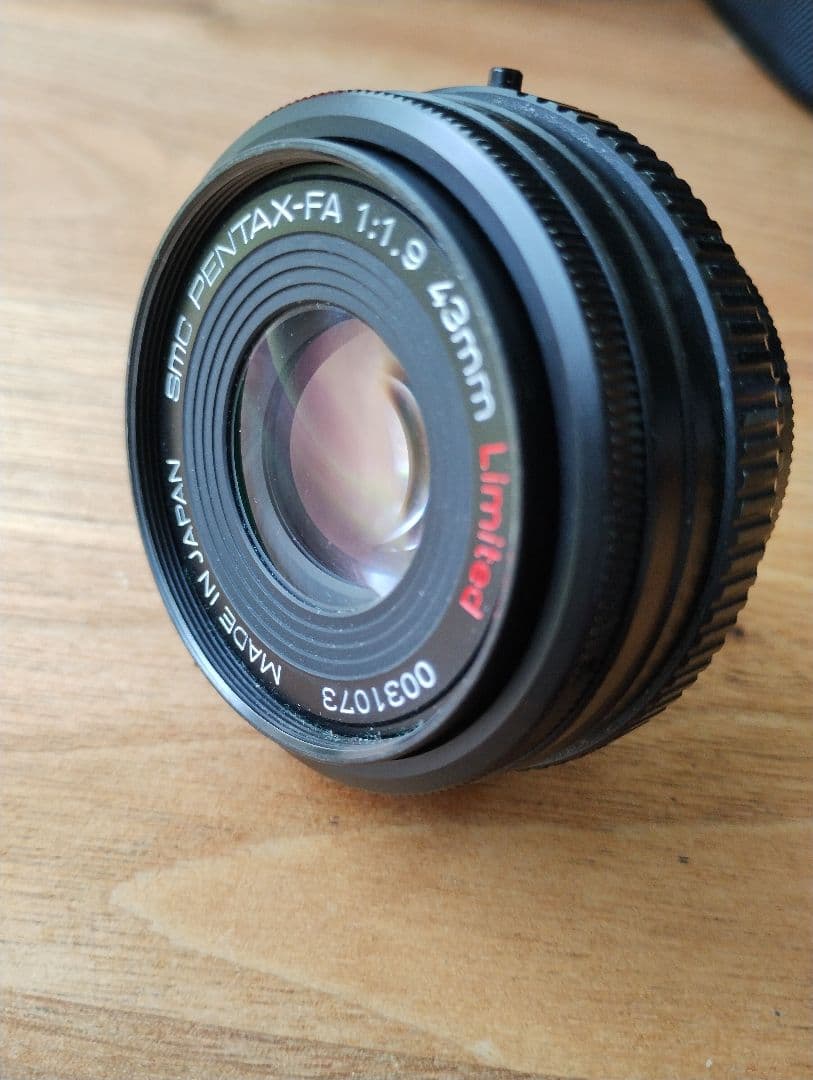 PENTAX-FA 43mm f/1.9 Limited 単焦点レンズ