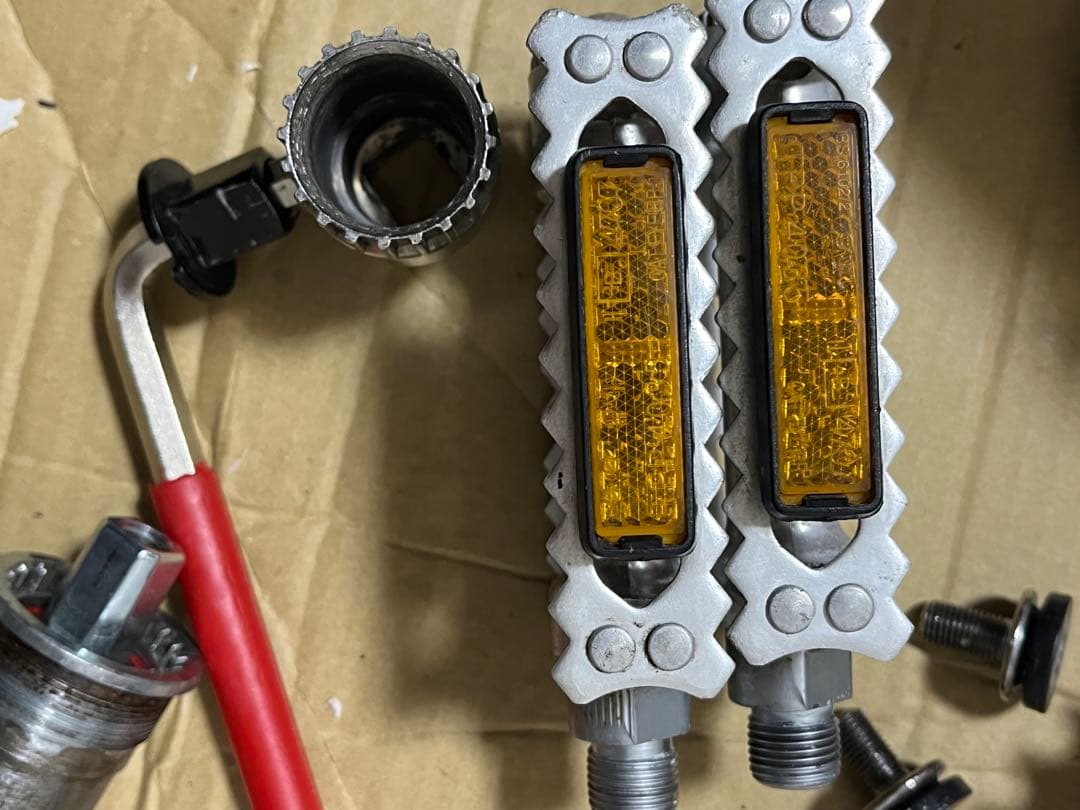 FSA ピストクランクセット 46T/170mm (BB・ペダル・工具付)