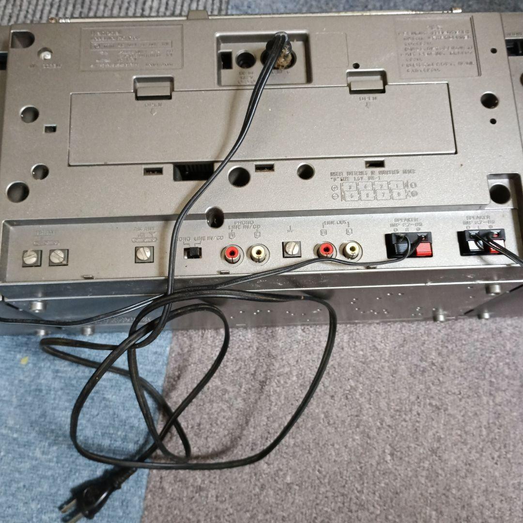 た*ツ様 ナショナルRX－Ｃ66 ラジカセ 完動品 昭和レトロ