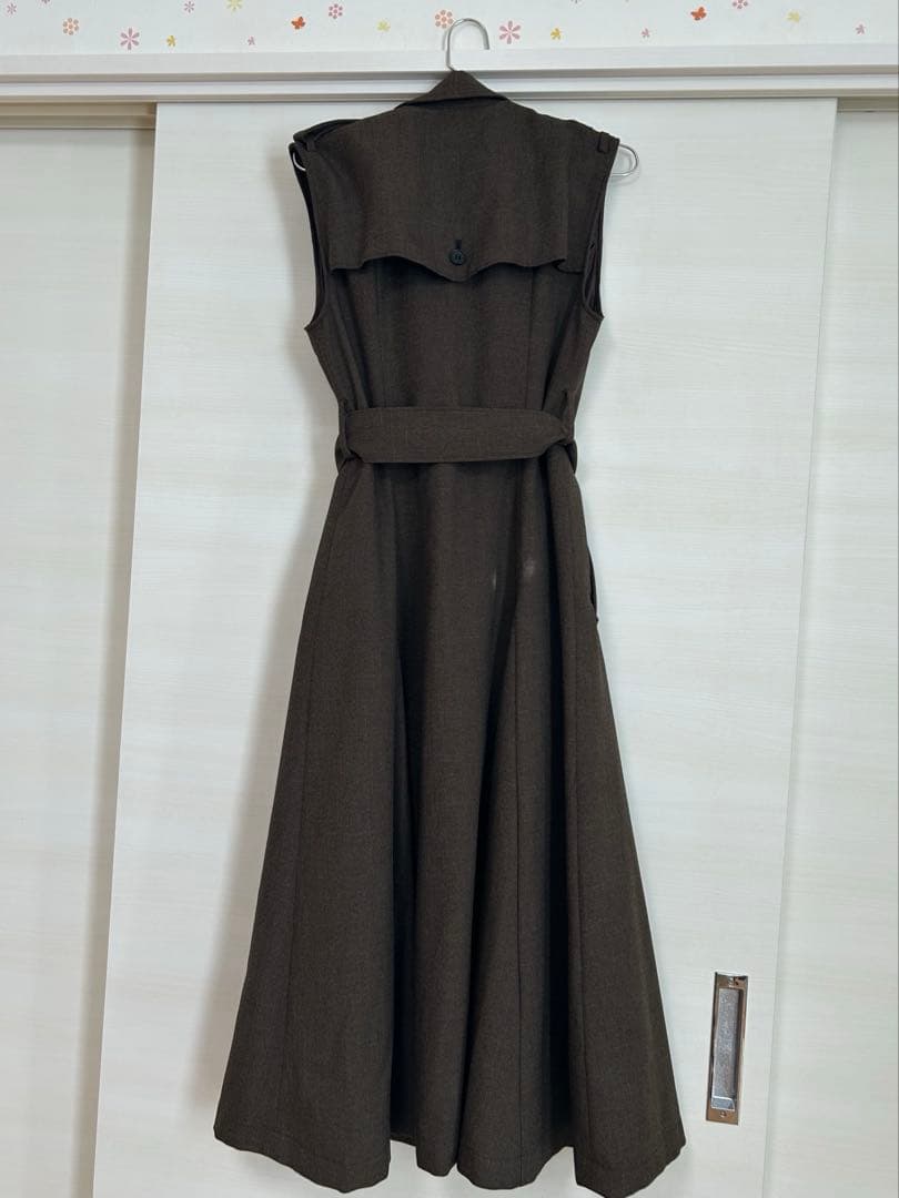 L'Or （ロル）L'or Sleeveless Coat Dress