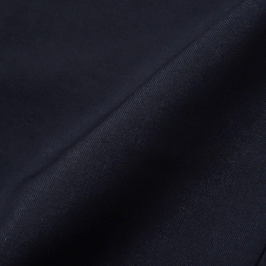 BURBERRY バーバリー 金ボタン ウール×モヘア テーラードジャケット 紺