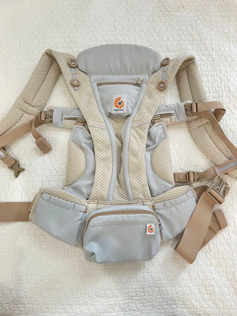【サンドベージュ】エルゴ　オムニブリーズ　抱っこ紐