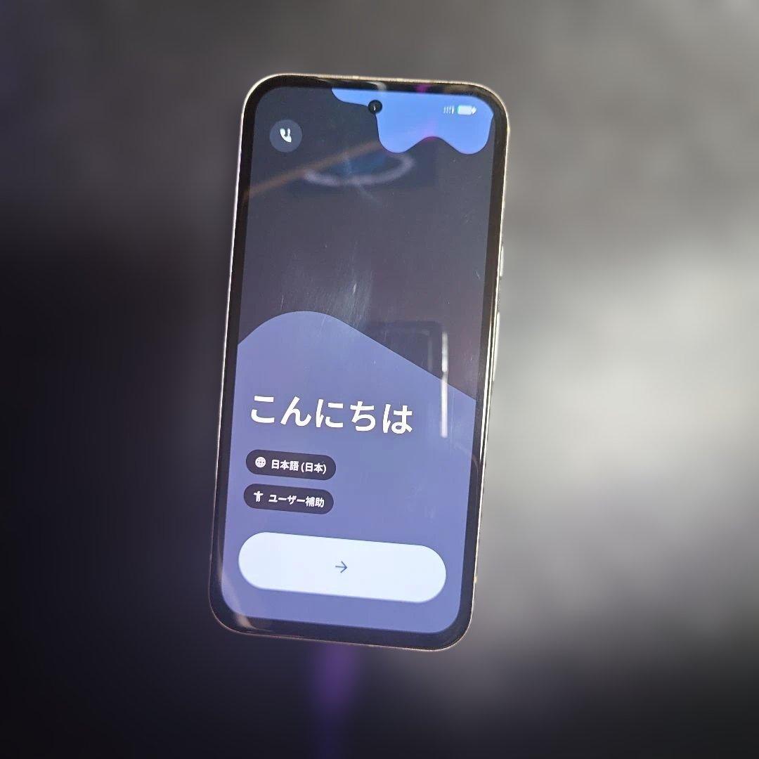 Google Pixel 8a 本体のみ初期化済み