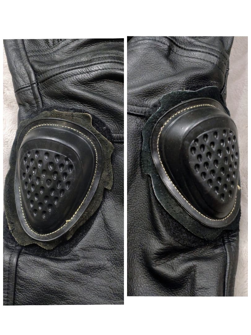 本革レザーパンツ ブーツイン バンクセンサー付 SIZE35