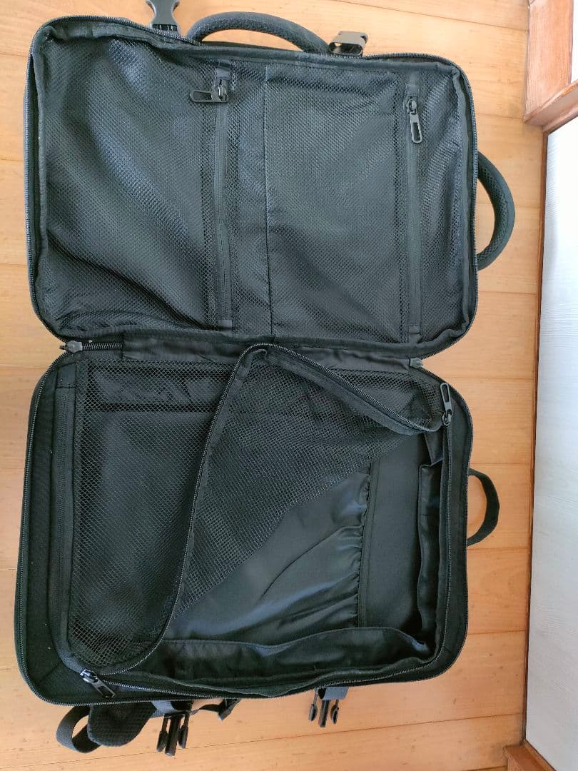 ●美品/Evoonマルチビジネスリュック2.0ブラック大容量20〜35L拡張可