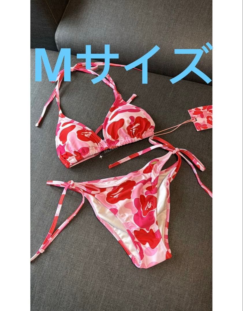 A BATHING APE レディースABC CAMO SWIMWEAR ビキニ
