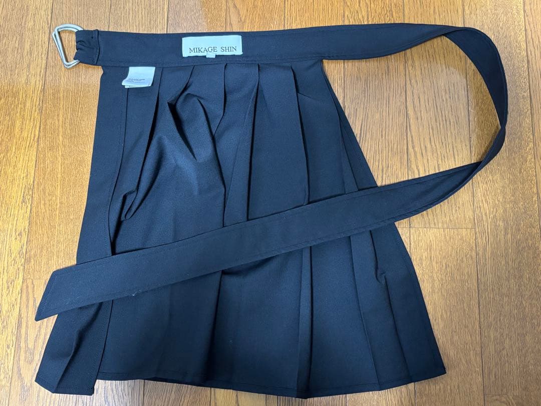 スカート MIKAGE SHIN Pleats Belt