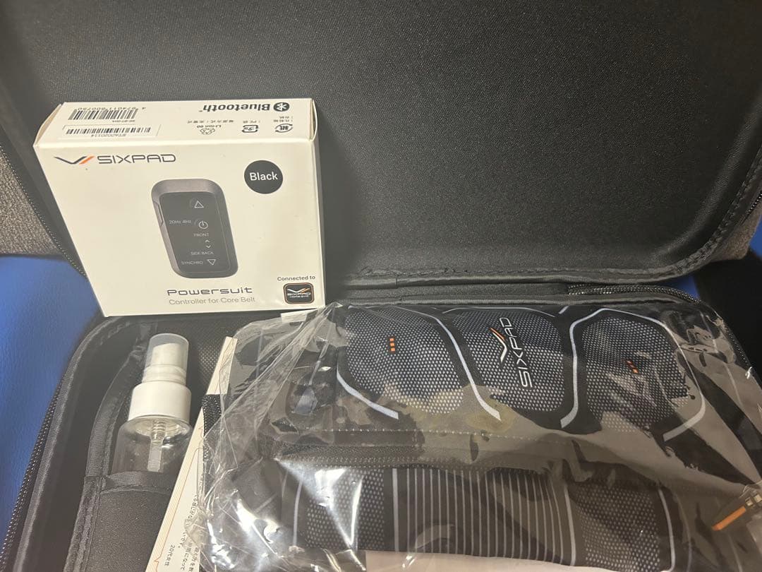 SIXPAD abs beltブラック　M