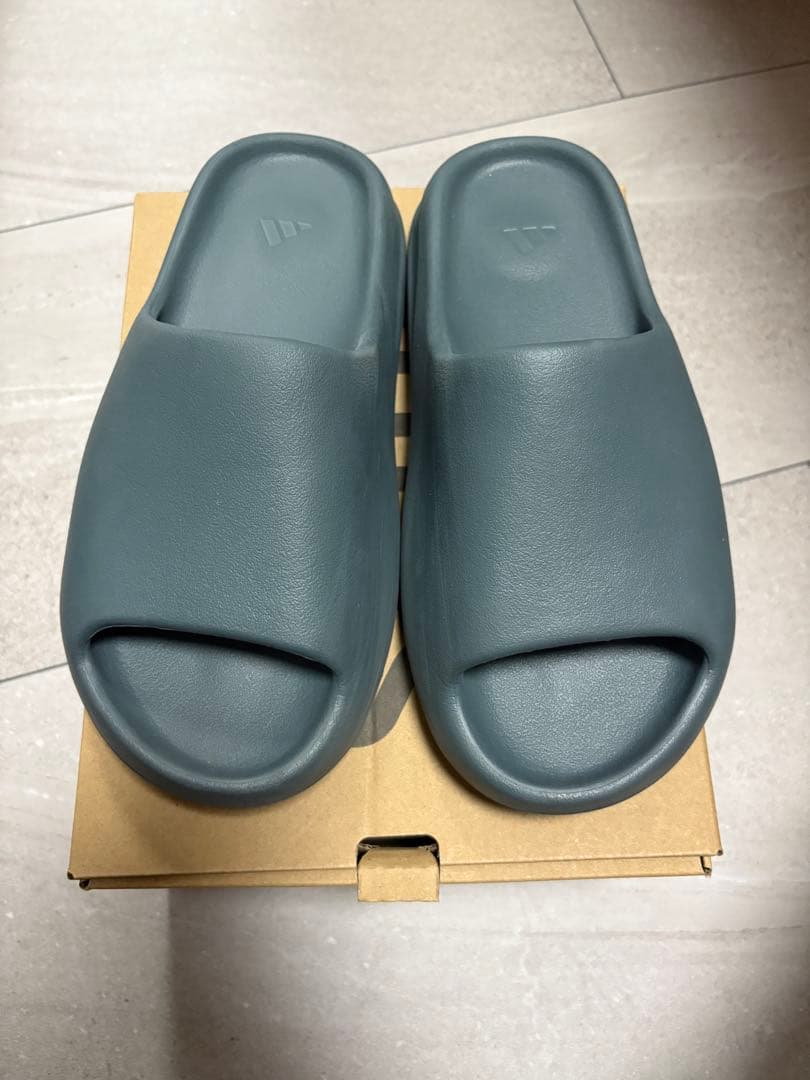 靴 adidas YEEZY Slide Slate Marine 26.5