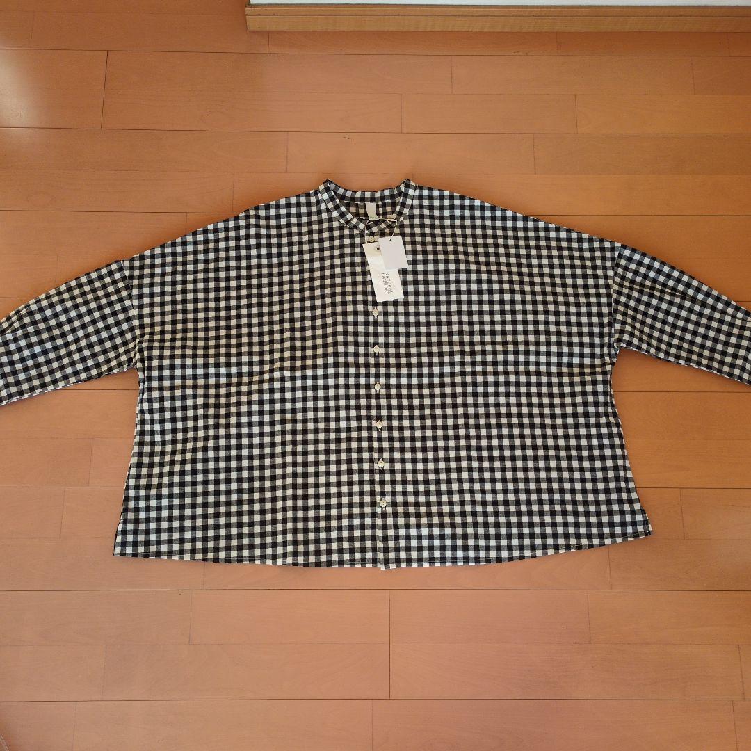 NATURAL LAUNDRY　コードシャンブレー　ランドスケープシャツ