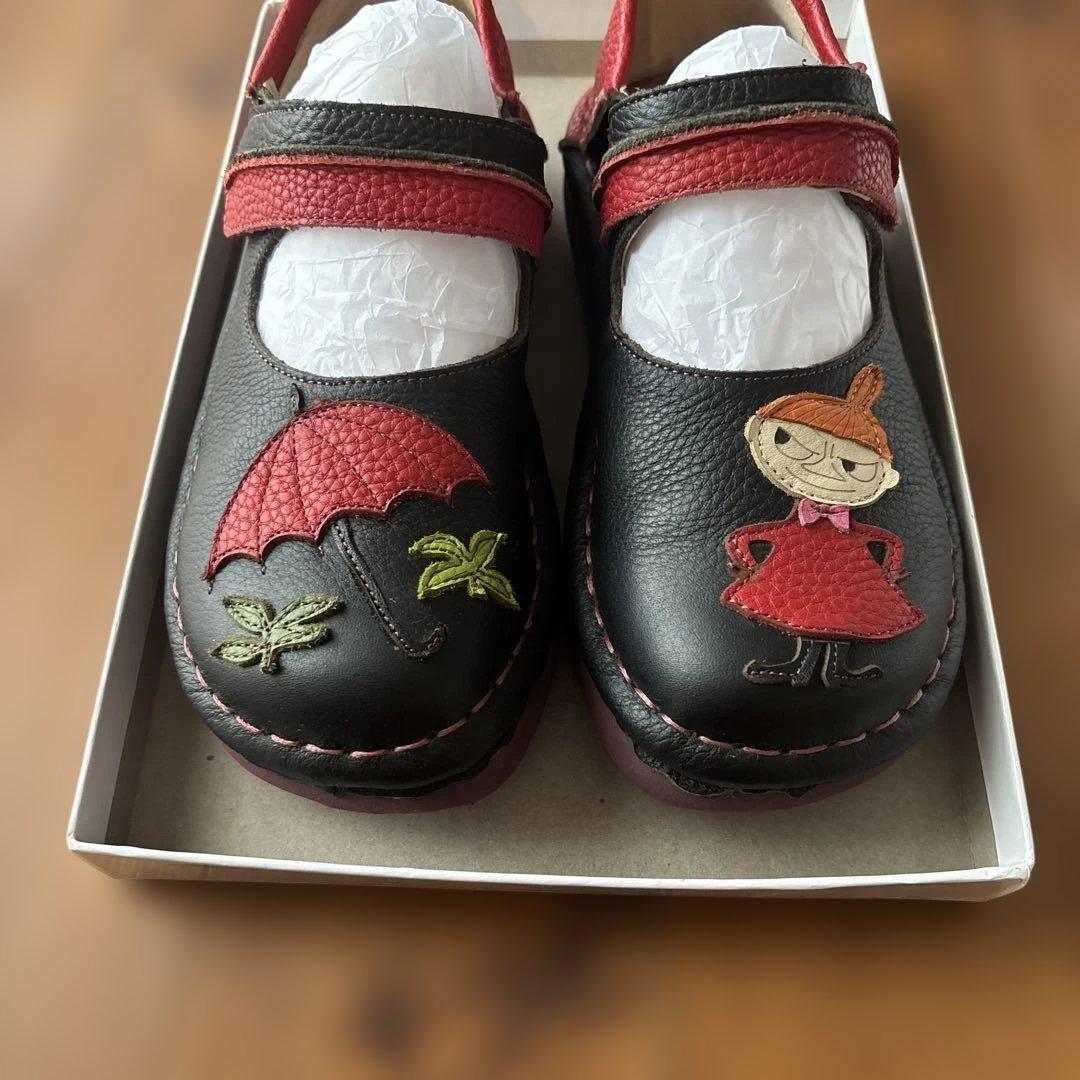 MIKIESTACION エスタシオン ムーミンコラボサンダル Sサイズ