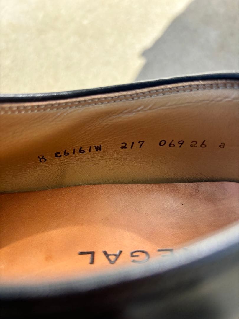 リーガル プレーントゥー 26