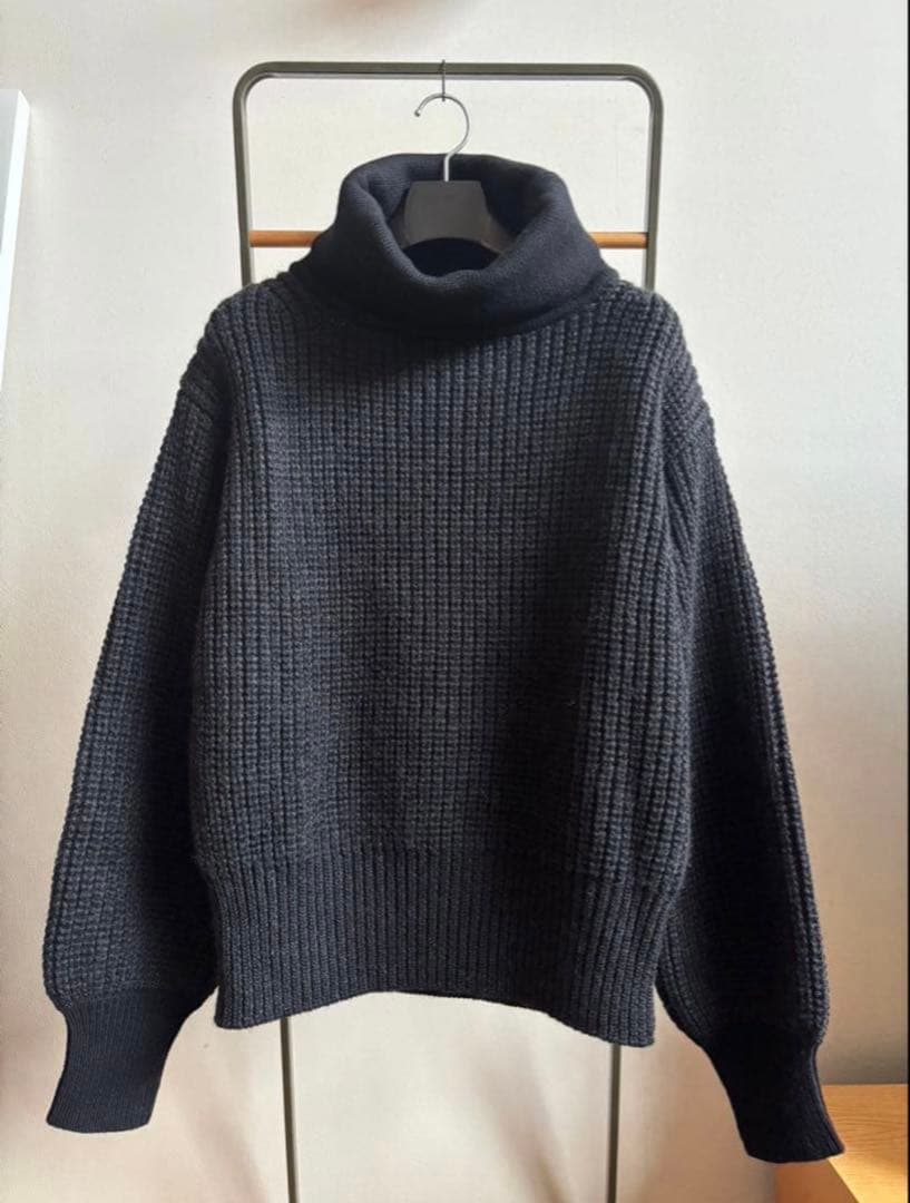 Maison Margiela タートルネックニット ブラック マルジェラ