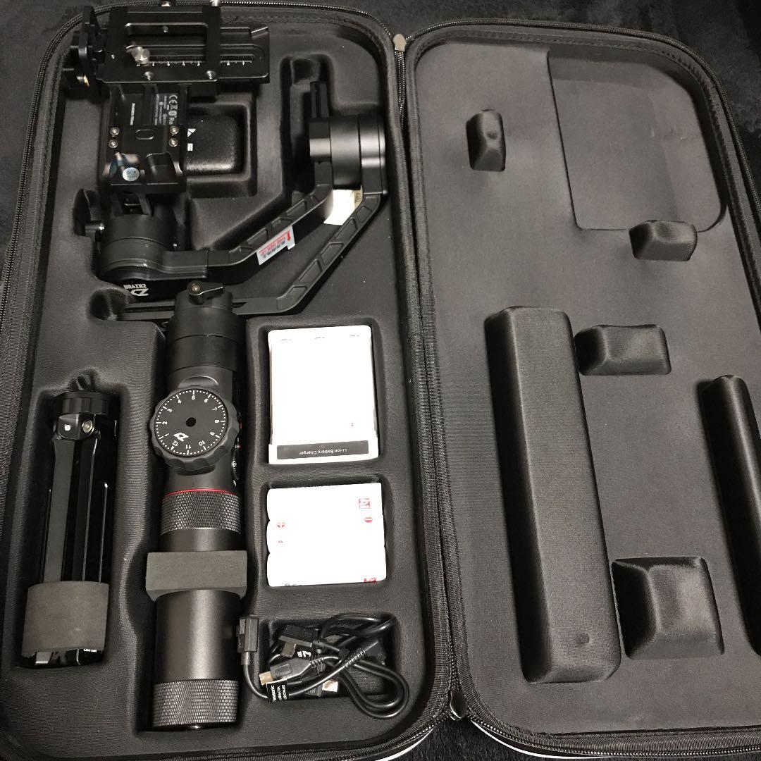 zhiyun crane2 一眼カメラ用三軸ジンバルデュアルハンドル