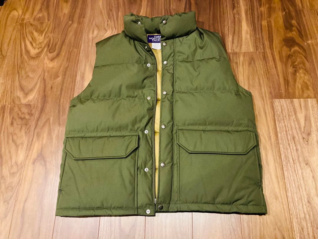 新品タグ付き☆ ザノースフェイス　パープルレーベル　シエラ　ダウンベスト　XL☆