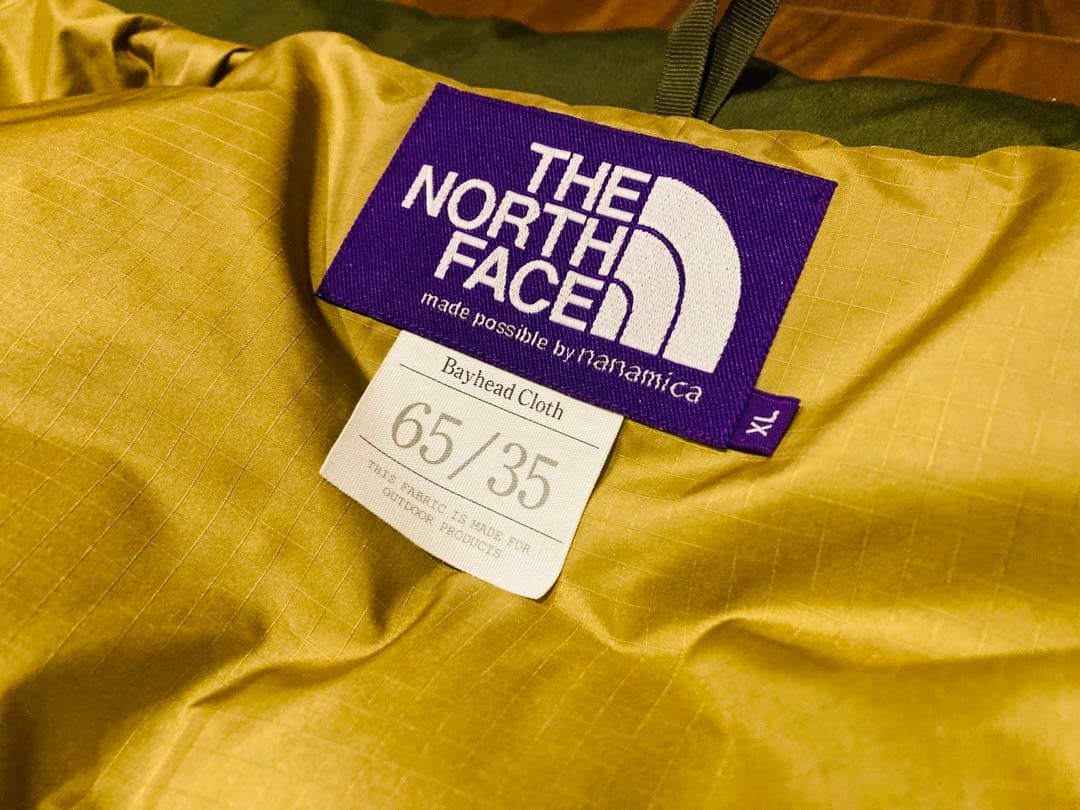 新品タグ付き☆ ザノースフェイス　パープルレーベル　シエラ　ダウンベスト　XL☆