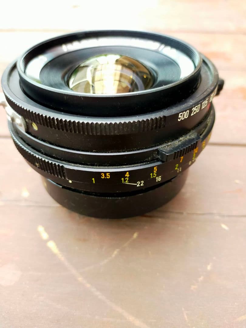 Mamiya Sekor 50mm f/6.3 単焦点レンズ