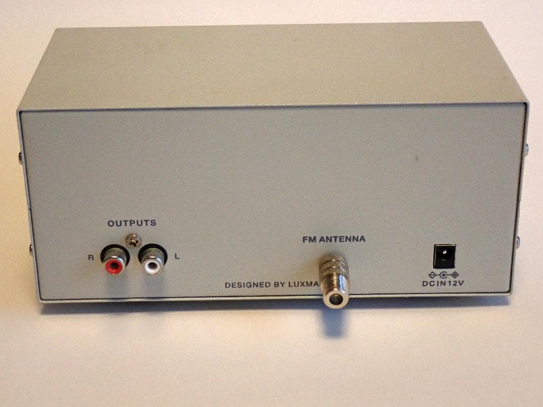 ラックスマン製真空管FMチュナー・キット（音楽の友社）組立済