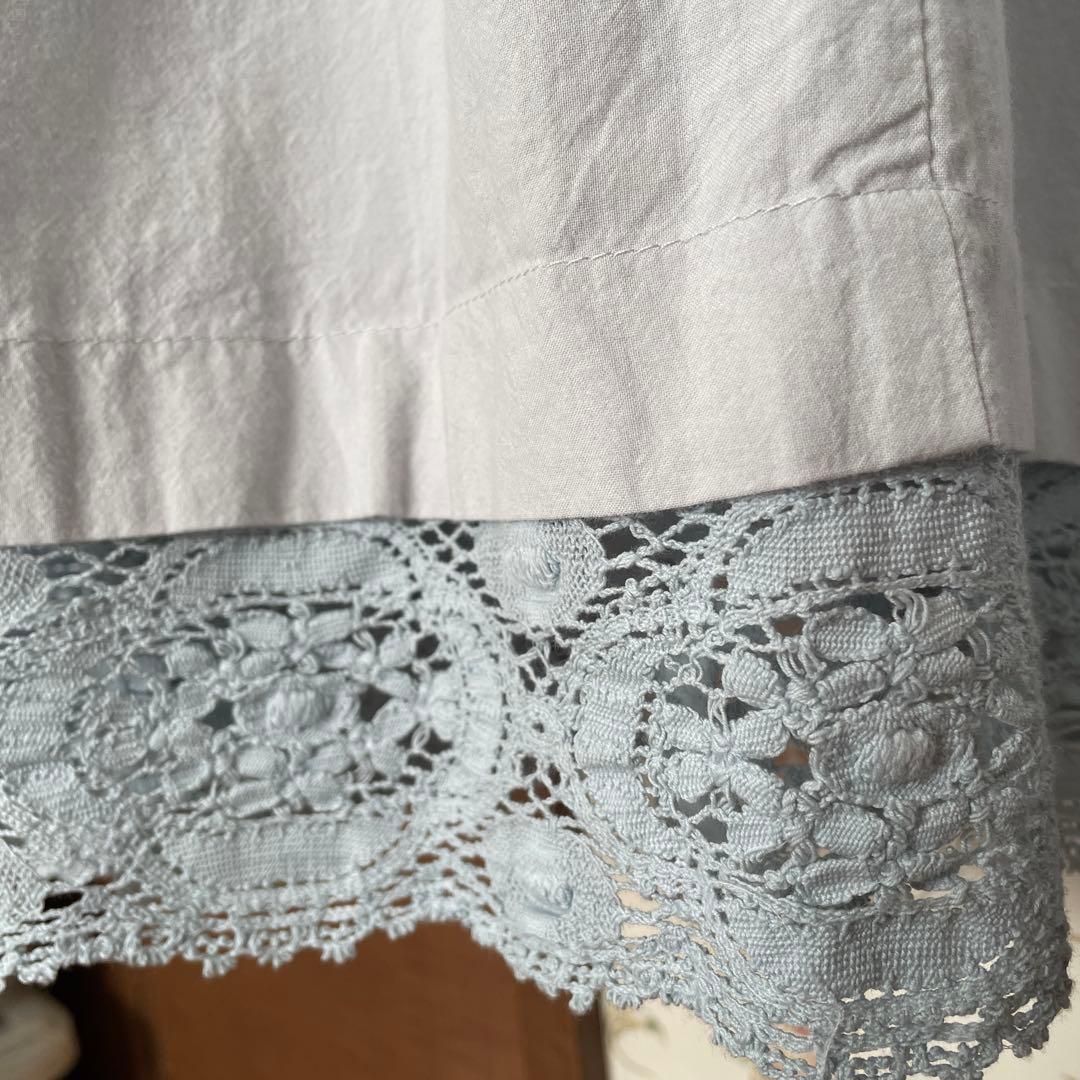 新品ツハルバイサマンサモスモス　クルーニーレースワンピース&つけ襟2点セット