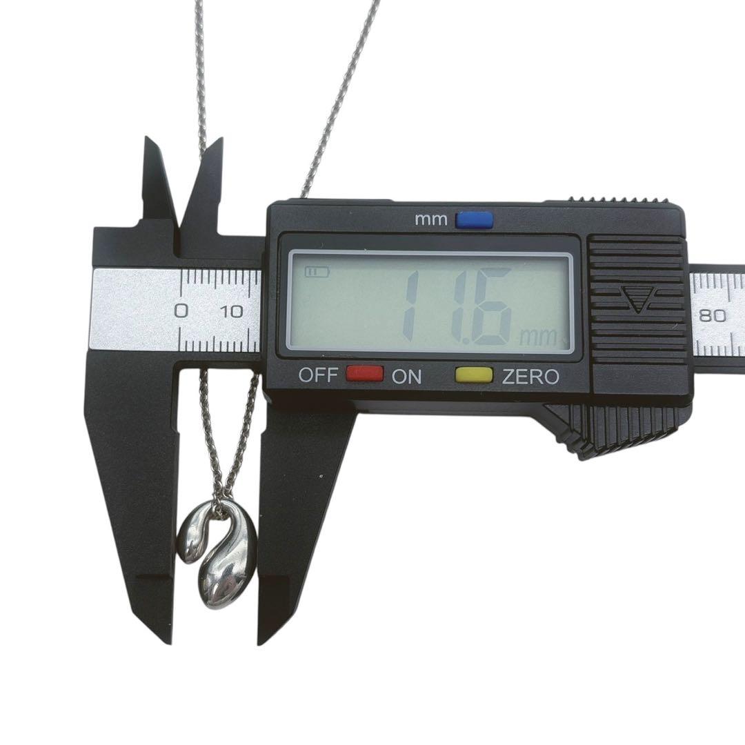 美品◎ティファニー ダブルティアドロップ ネックレス ペンダント シルバー925