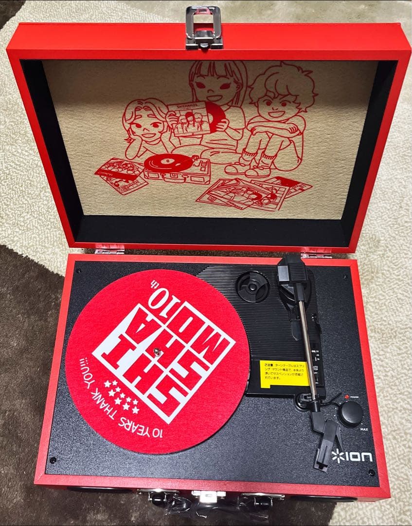 SHISHAMO レコードプレイヤー