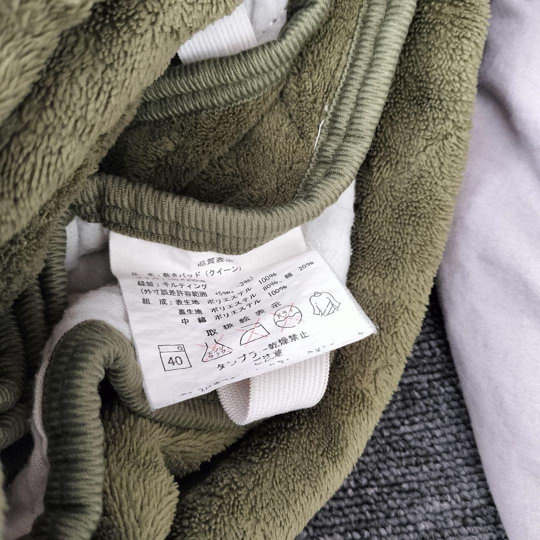 【フレンチ茶】クイーンサイズ　ベットフレーム ＆ マットレス　カバーあり