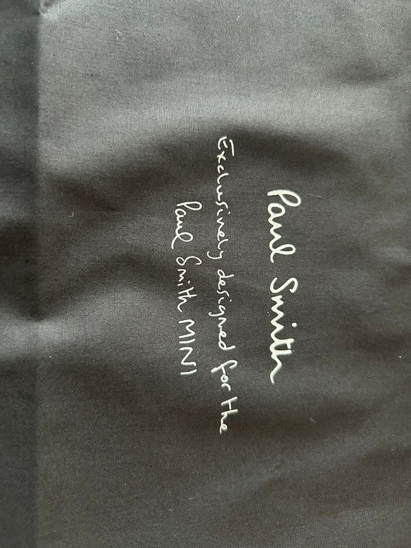 至高の逸品完全新品ポールスミス × MINI 限定コラボ ボストンバッグ 非売品