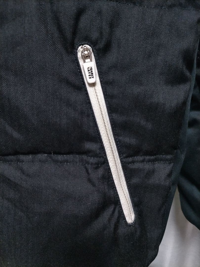 パーリーゲイツ　ダウンジャケット　黒　ヘリンボーン