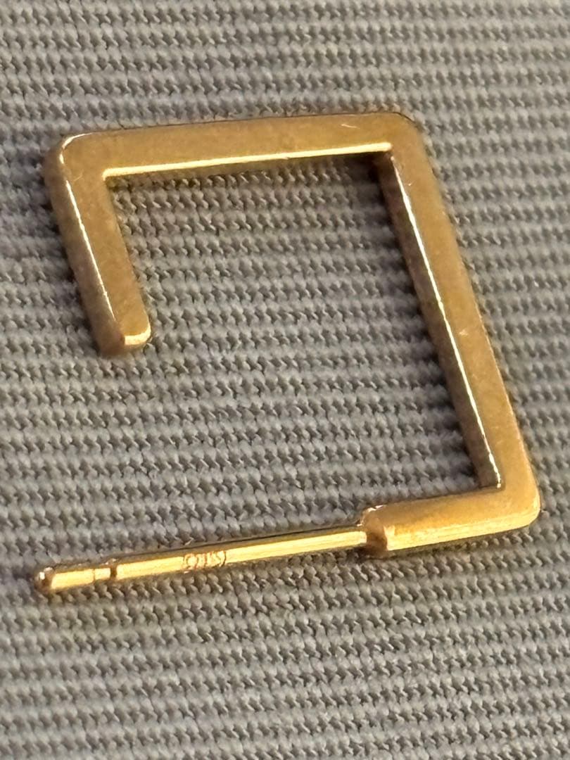 RUGIADA ルジアダ　18金　片耳用ピアス　3種類セット