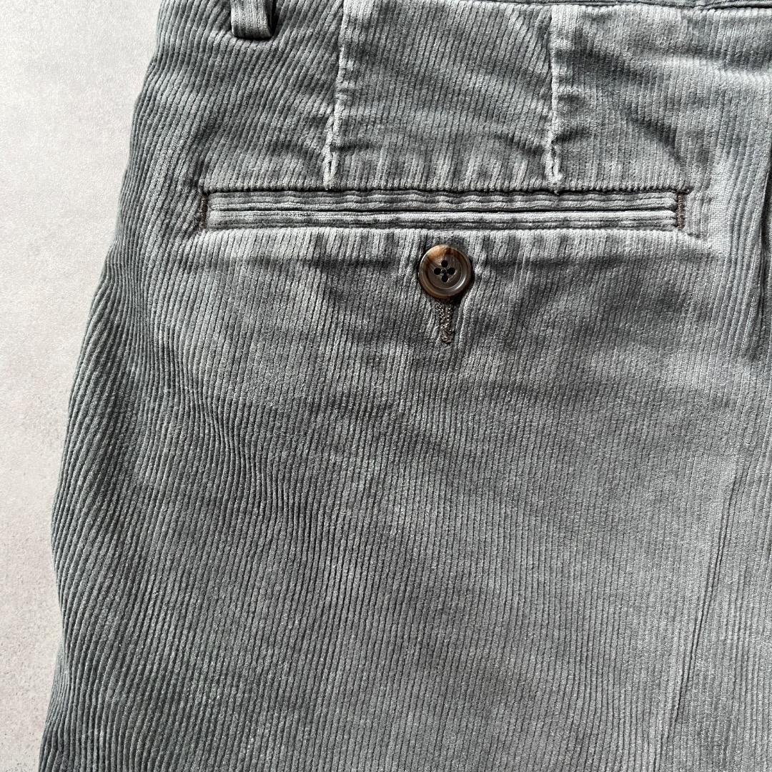 ポロ ラルフローレン W32 ポロチノ コーデュロイ 古着 グレー 16929