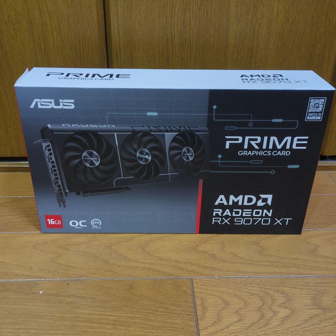 グラフィックボード・グラボ・ビデオカード ASUS AMD Radeon RX 9070 XT OC 16GB