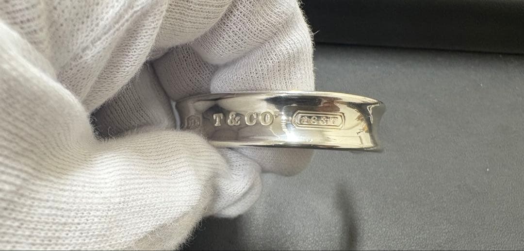 ティファニー　Tiffany ナローバングル ブレスレットSV925 40.8g