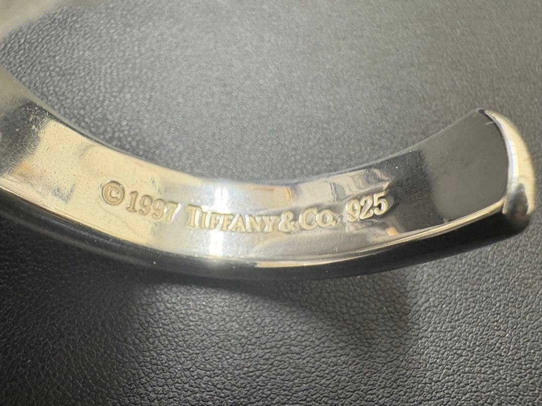 ティファニー　Tiffany ナローバングル ブレスレットSV925 40.8g