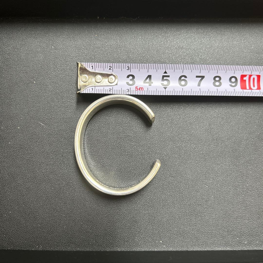 ティファニー　Tiffany ナローバングル ブレスレットSV925 40.8g