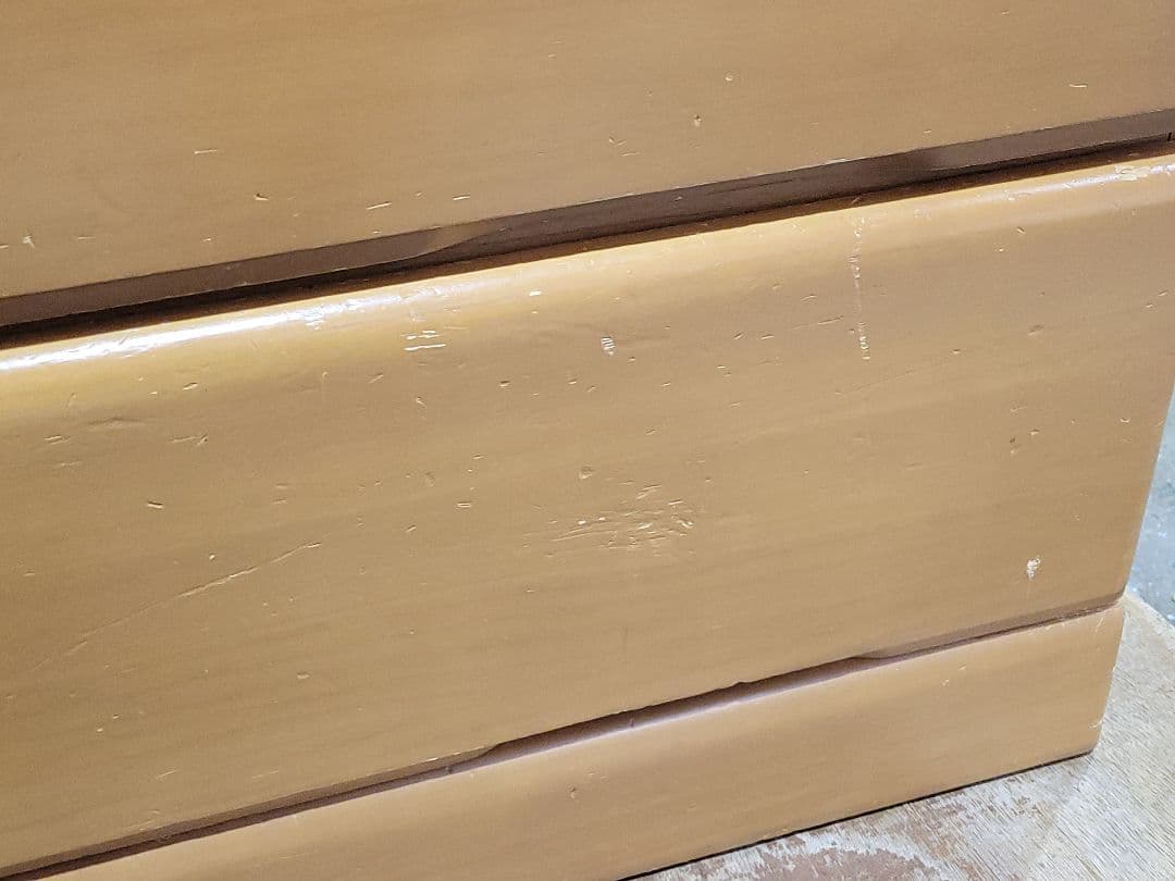 NITORI ニトリ 8段 ハイチェスト ペルレ80 LBR ナチュラルカラー