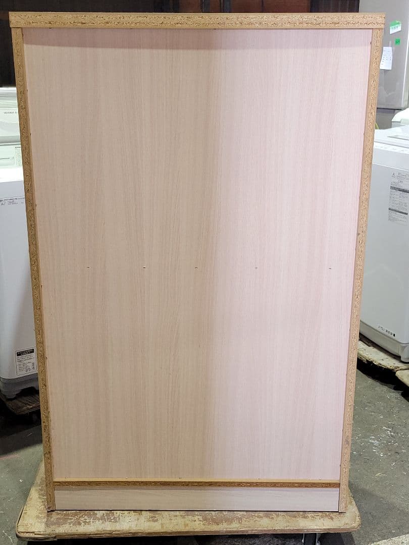 NITORI ニトリ 8段 ハイチェスト ペルレ80 LBR ナチュラルカラー