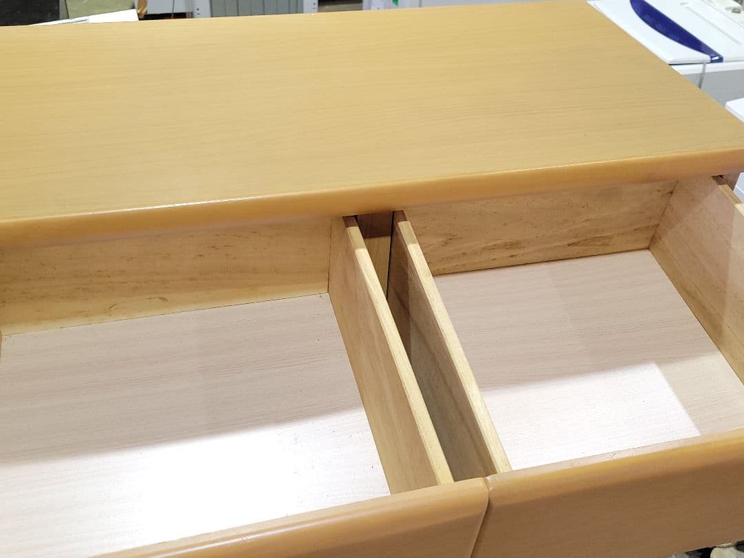 NITORI ニトリ 8段 ハイチェスト ペルレ80 LBR ナチュラルカラー