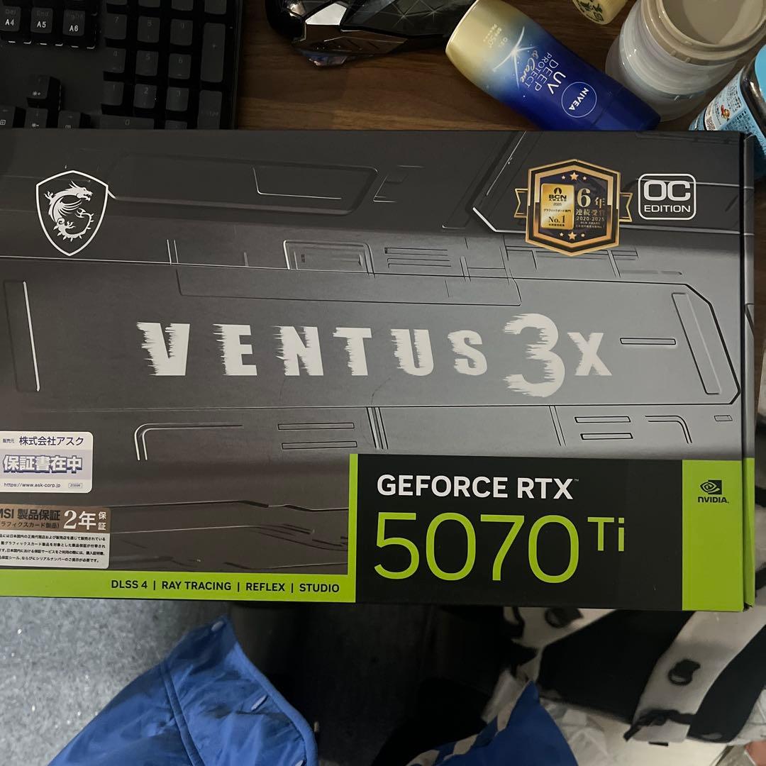 グラフィックボード・グラボ・ビデオカード 5070tiwentus3x