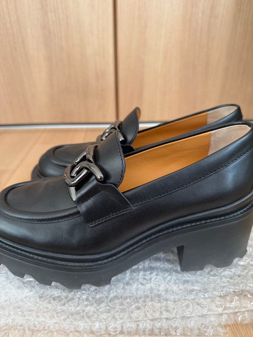 TOD'S レザー ローファー ケイト ブラック 35.5